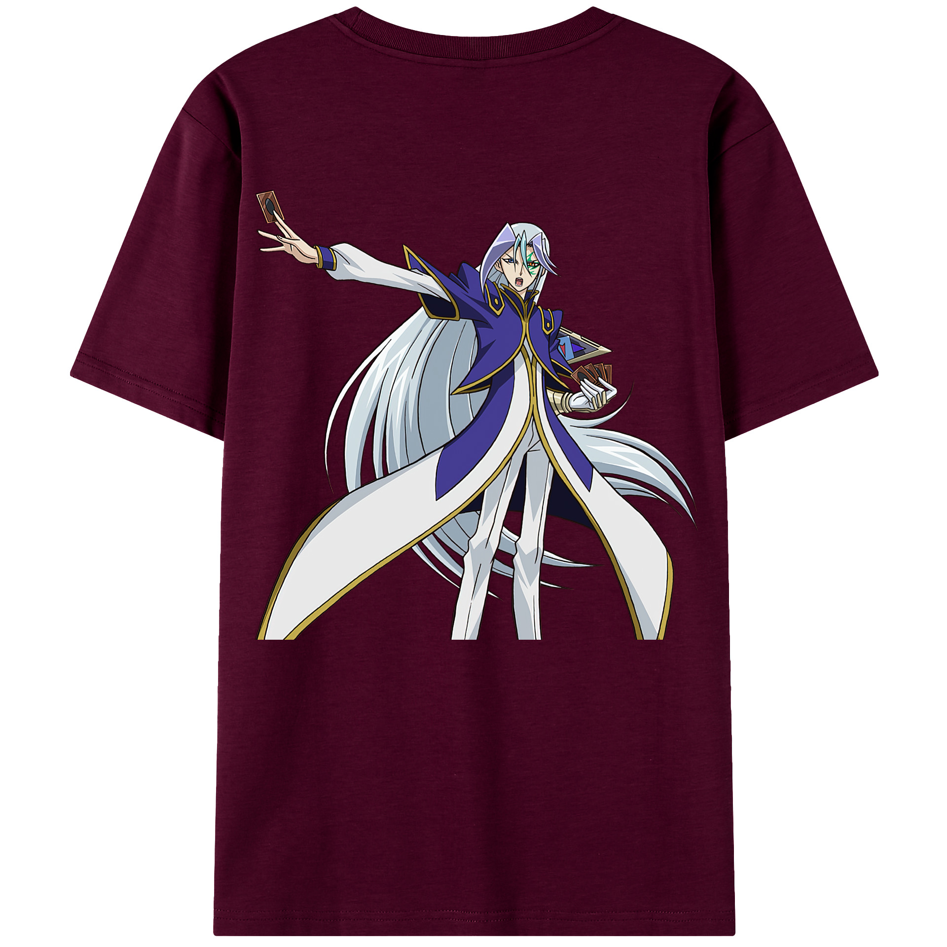 （画像用） 遊☆戯☆王 Yu-Gi-Oh! レディース半袖Tシャツ(バックプリント)
